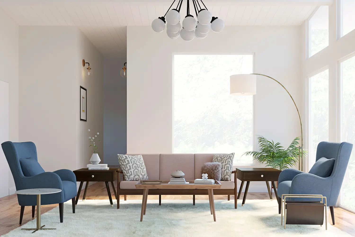 3d visualisation services for Living room, Our 3D Visualization Portfolio Image