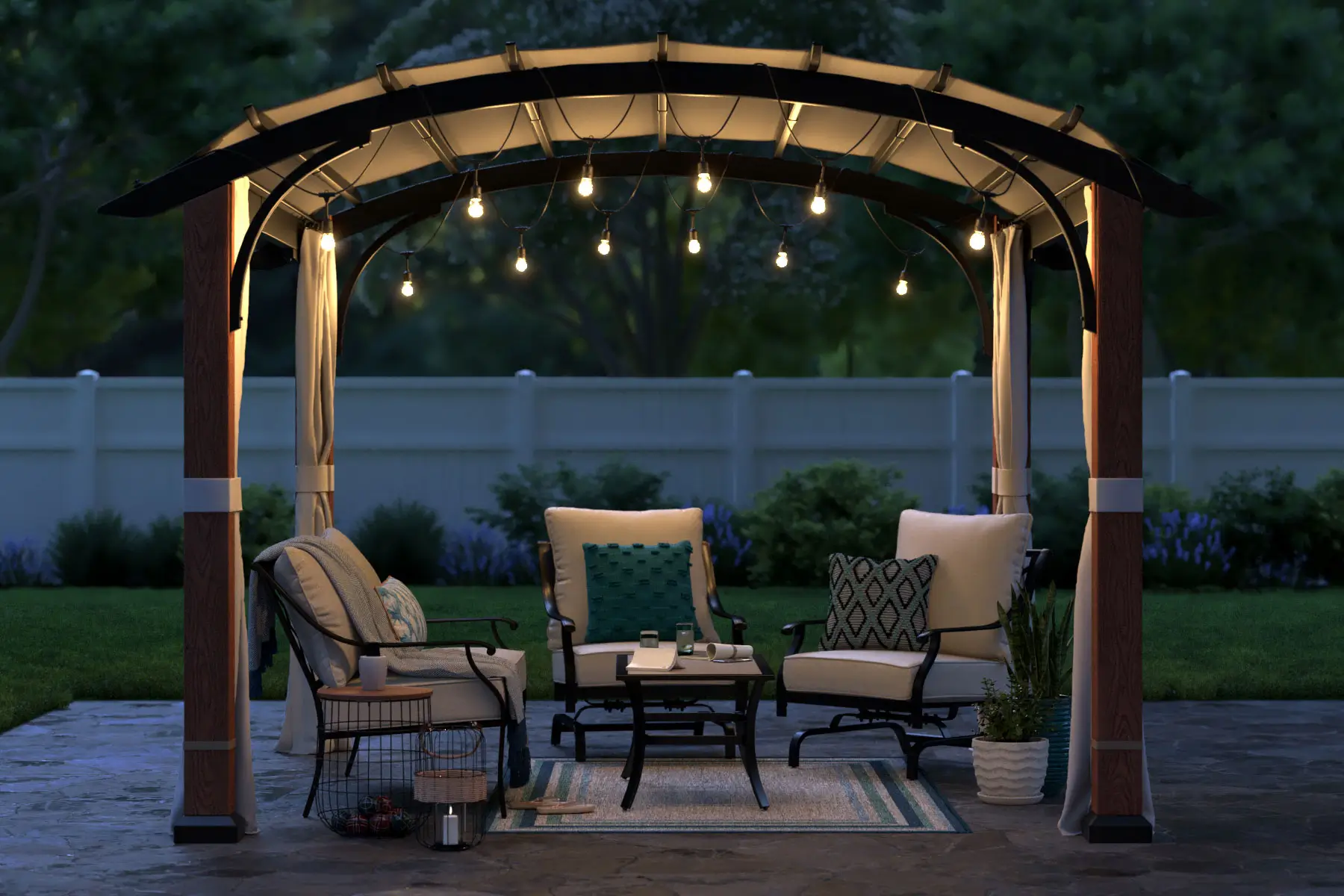 3d product visualisation of Outdoor furniture, Our 3D Visualization Portfolio Image