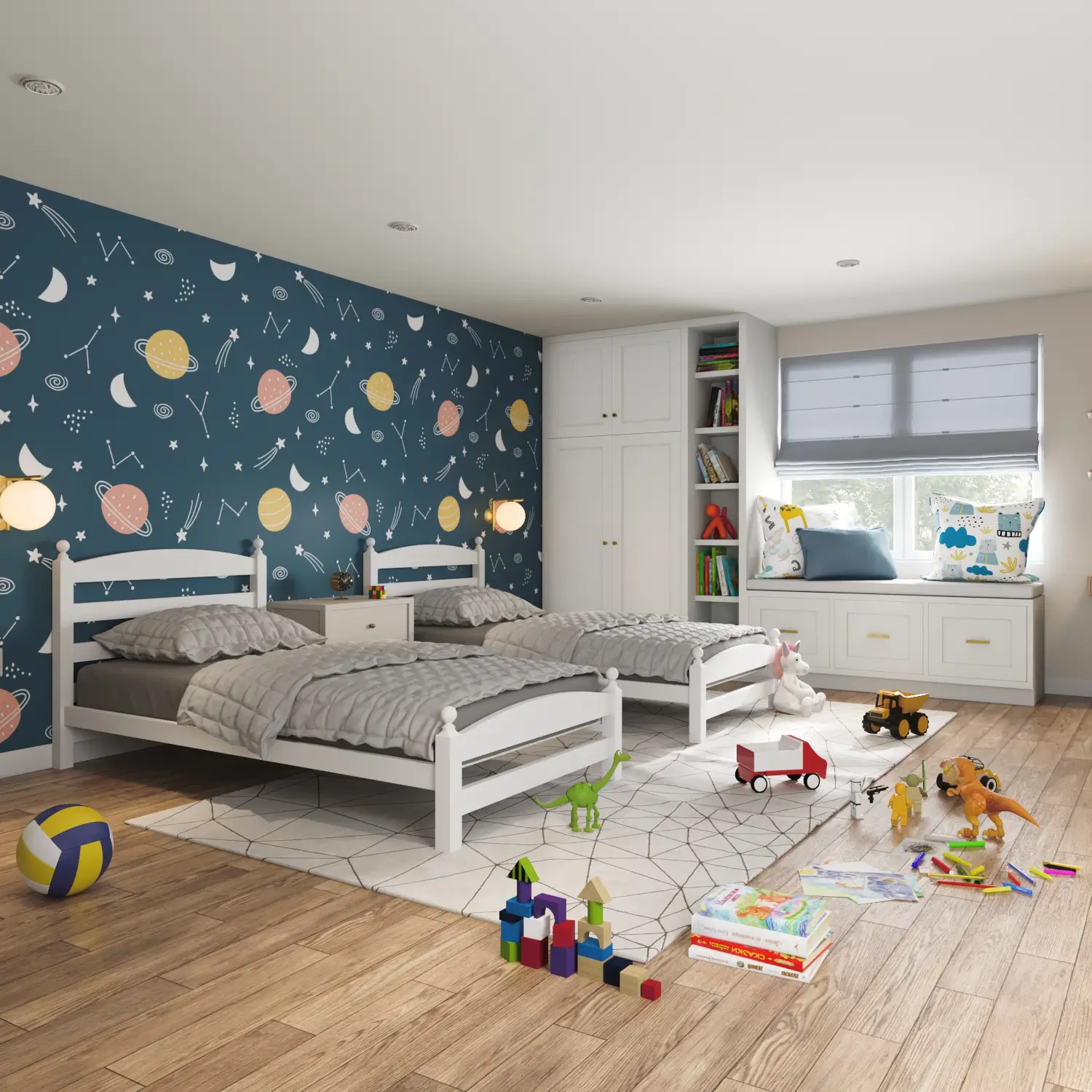 3d product visualisation of Kids bedroom, Our 3D Visualization Portfolio Image