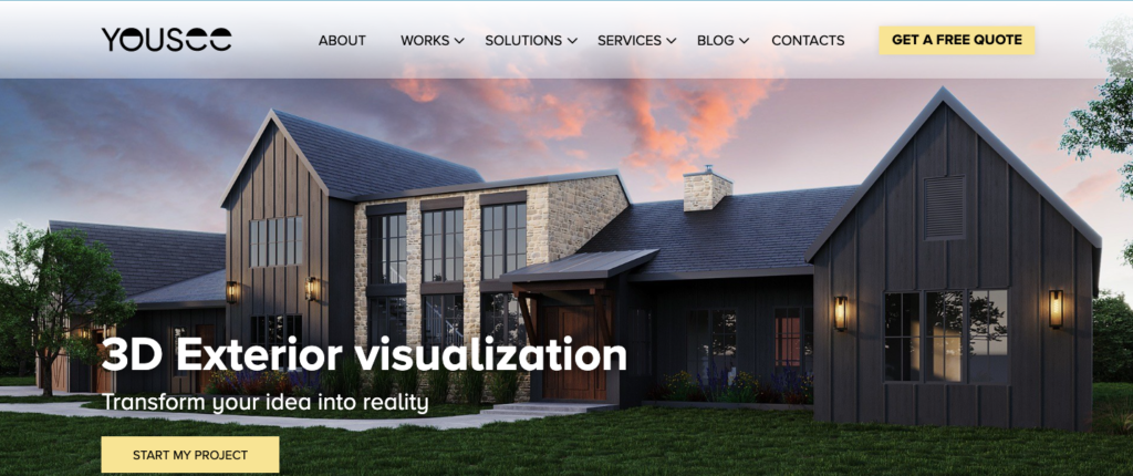 Exterior Rendering Services Showcase